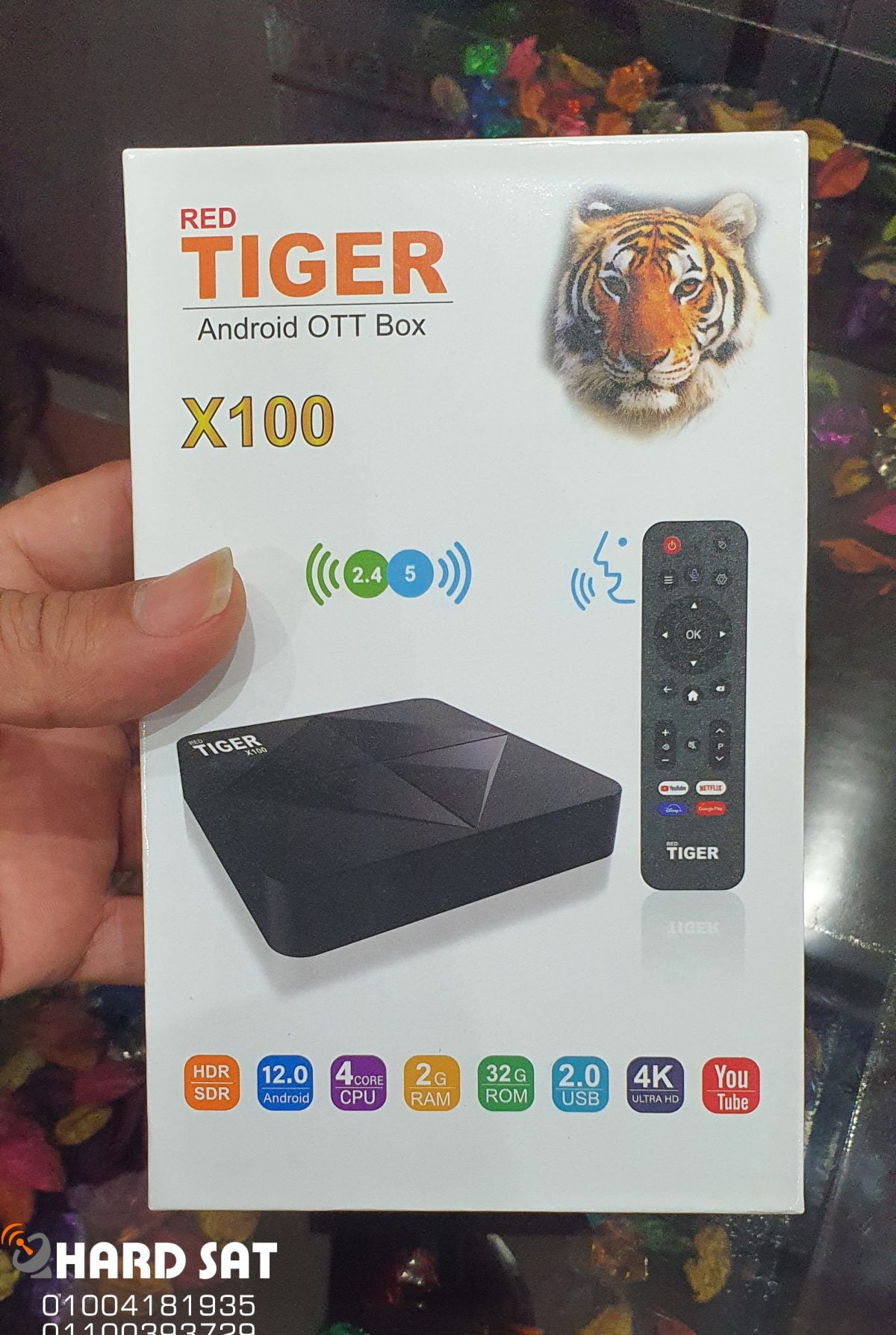 ٢٠٢٤٠٥٢٥_١٩٠٢٣١ Tiger Tvbox android X100 - الصورة 1